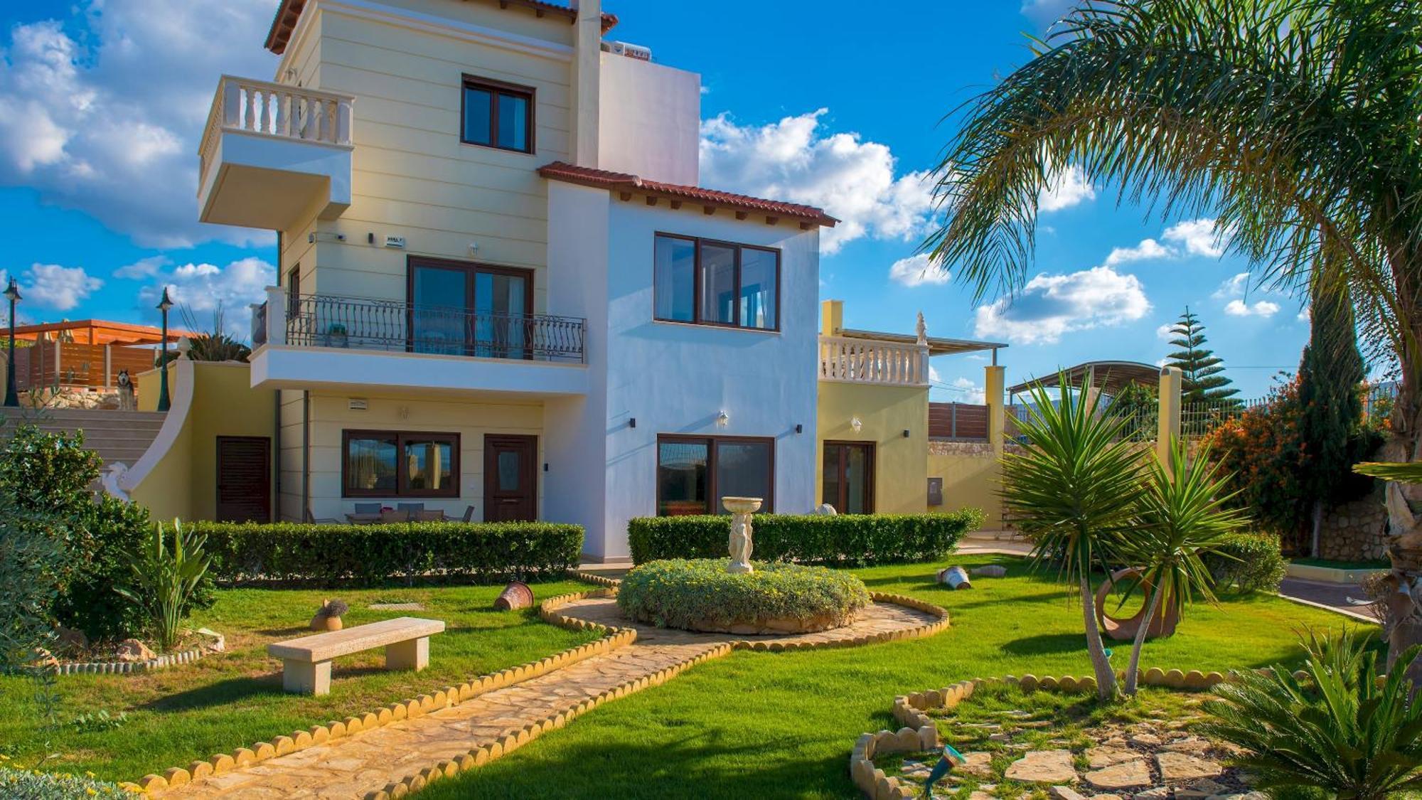 Azzuro Villa with private pool Hersonissos  Esterno foto